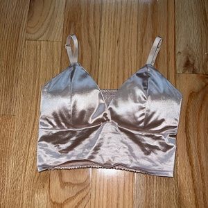 Satin top